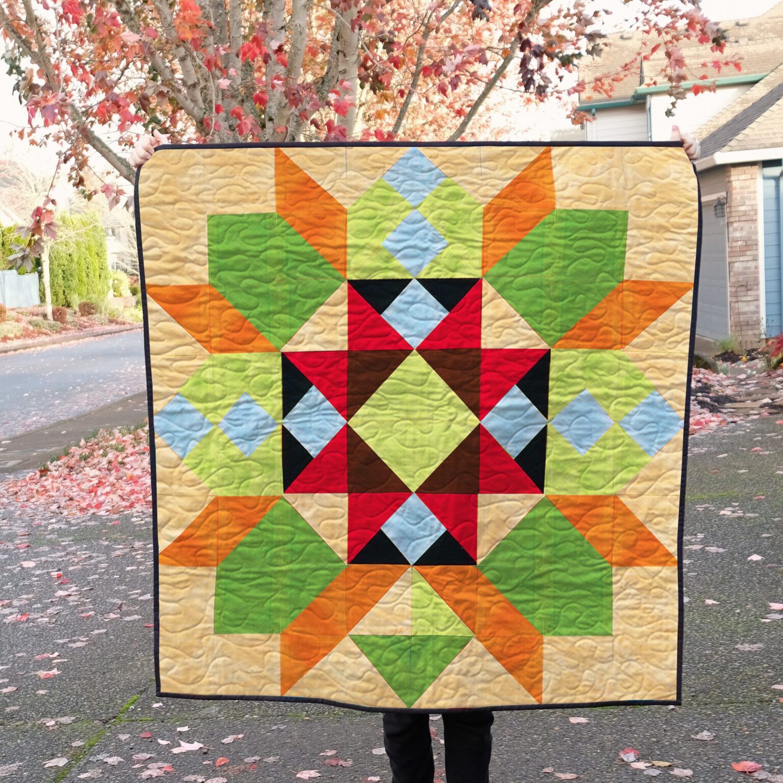 Floating Windows Quilt Pattern - Easy Quilt Pattern