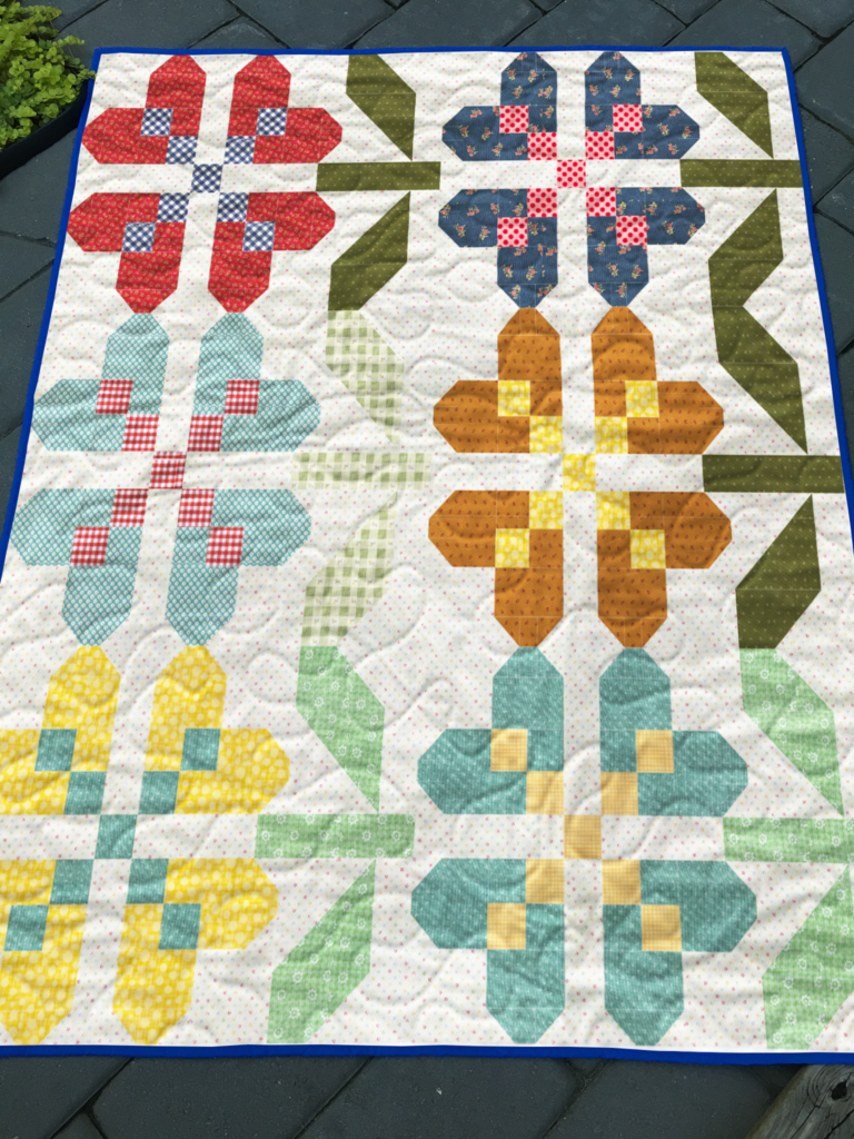 Petal Pathways Quilt Pattern - Easy Quilt Pattern