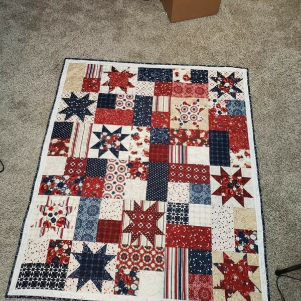 Galactic Melodies Quilt Pattern