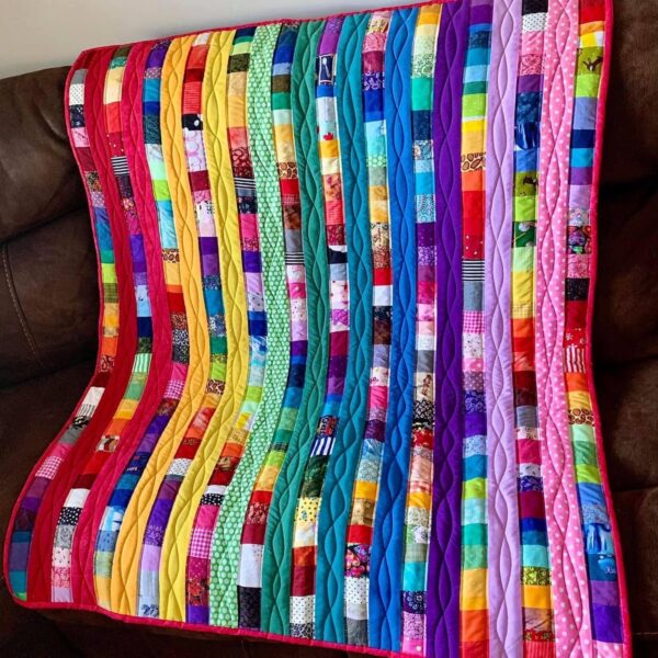 Scrappy Stripes (Printed Edition)