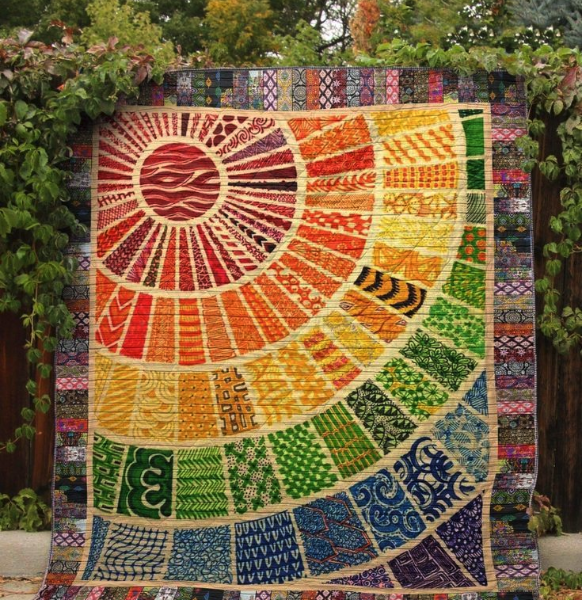 Sunburst Mosaic (Printed Edition)