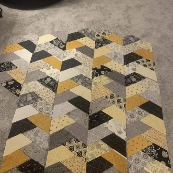 Golden Zigzag (Printed Edition)