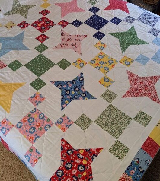 Starry Night Symphony Quilt
